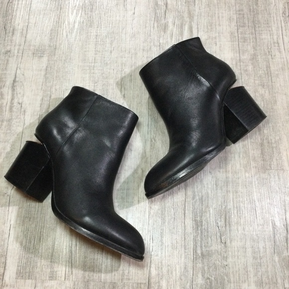 Alexander Wang Woman’s Size 6.5 US 37 EUR Gabi Booties Ankle Boots In Black - Picture 3 of 14
